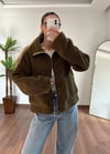 Muadil Marka Haki Peluş Mont