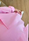 Nicki Pembe Keten Gömlek