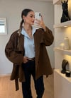 Nora Kahverengi Trençkot