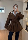 Nora Kahverengi Trençkot