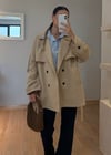 Nora Krem Trençkot