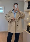 Nora Krem Trençkot