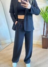 Osla Parıltılı İçi Astarlı Blazer Ceket