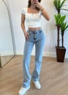 Ossa Parıltılı Straight Jean 