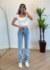 Ossa Parıltılı Straight Jean 