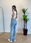Ossa Parıltılı Straight Jean 