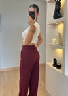 Osya Bordo Yelek Takım