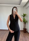 Osya Siyah Yelek Takım