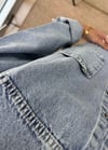 Pale Mavi Oversize Kot Ceket
