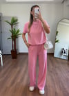 Pembe Eşofman Takımı