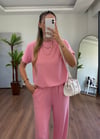 Pembe Eşofman Takımı