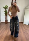 Perla Mavi Taşlı Jean