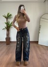 Perla Mavi Taşlı Jean