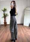 Perla Siyah Taşlı Jean