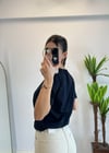 Pery Lacivert Taşlı Tshirt