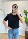 Pery Siyah Taşlı Tshirt