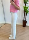 Pery Taşlı Beyaz Kumaş Pantolon