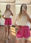 Pinterest Fuşya Şort