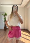 Pinterest Fuşya Şort