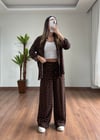 Puantiye Kahverengi Takım