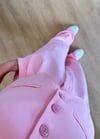 Roza Pembe Yelek Takım