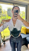 sagaza model korse detay gömlek