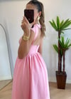 Sarah Pembe Elbise