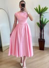 Sarah Pembe Elbise
