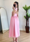 Sarah Pembe Elbise