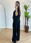 Sarah Siyah Kısa Kol Eşofman Takım