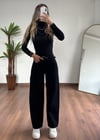 Siyah Baggy Pantolon