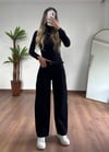 Siyah Baggy Pantolon