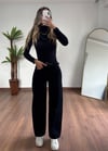 Siyah Baggy Pantolon