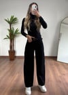 Siyah Baggy Pantolon