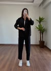Sofya Keten Siyah Takım