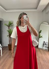 Sun Kırmızı Tşört Elbise