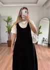 Sun Siyah Tşört Elbise