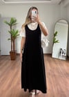 Sun Siyah Tşört Elbise