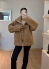 Teddy Kahverengi Peluş Mont