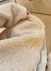 Teddy Krem Peluş Mont