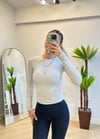 Vena Oysho İçi Şardonlu Parmak Geçmeli Gri  Body