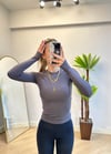 Vena Oysho İçi Şardonlu Parmak Geçmeli Füme Body