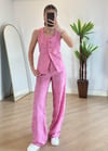 Vendy Pembe Yelek Takım