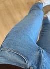 Veny Mavi Kesik Paça Zara Jean