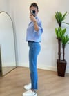 Veny Mavi Kesik Paça Zara Jean