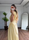Vera Sarı Elbise