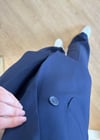 Wany Lacivert Oversize Blazer Ceket Takım