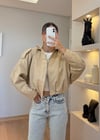 Zara Model Bej Ceket