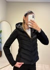 Zara Siyah Şişme Mont 