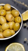 Limon Dolgulu Doğal Ev Yapımı Yeşil Zeytin 1 Kg
